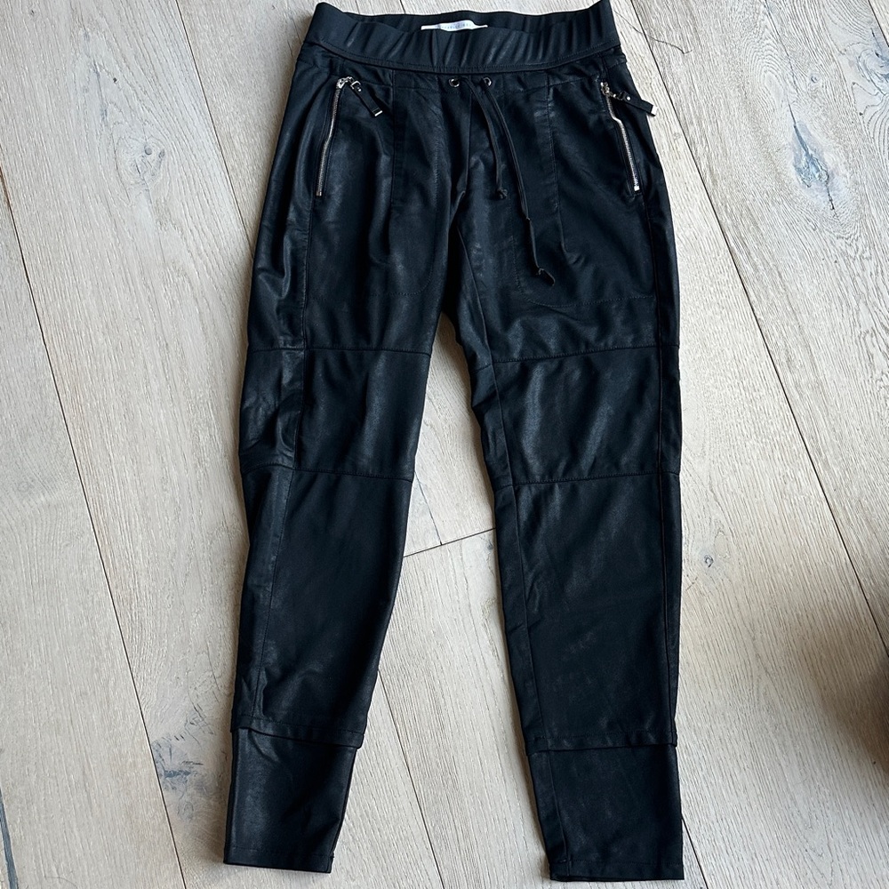 RAFFAELLO ROSSI Black Track Pants